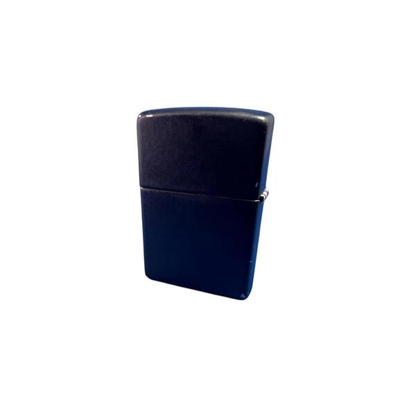 Vintage Zippo Lighter Chevy Racing Logo Black Matte Windproof Made in USA 2000 - Picture 6 of 6